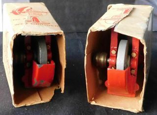 2 LANGES JENSEN MODEL STEAM ENGINE OPERATING DIECAST TOY WORKSHOP GRINDER TOOL 11