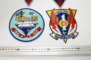 US CVA - 43 INTRUDER Pilot Flight Squadron Patches 007 - 3667 3