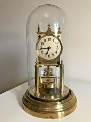 Antique Gustav Becker 400 Day Anniversary Torsion Clock