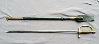 1861 U.  S.  (dated 1861) Model 1840 Ames Nco / Musicians Civil War Sword