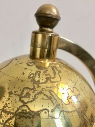 Vintage Globe Clock By Charles Frodsham London. 11