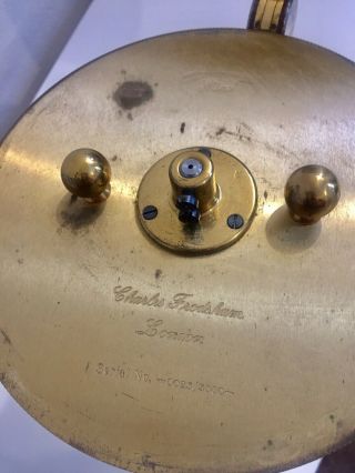 Vintage Globe Clock By Charles Frodsham London. 9