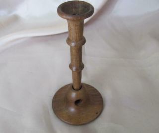 19c.  Antique Medical Detachable Wooden Monaural Stethoscope V.  Rare