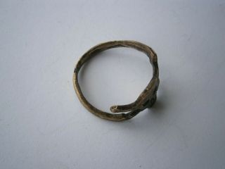 wwII SKULL BONEs Ring SPECIAL Force WW2 Shock Troops BRONZE Trench Art 5