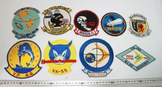Us Vf Vp Va Pilot Flight Squadron Patches 007 - 3708