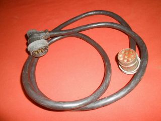 U.  S.  Army:signal Corps - Radio - Military Cable : Cord Cd - 1086 For Radio Bc - 1306