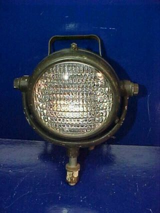 Orig Wwii Us Army Jeep Portable Spot Light
