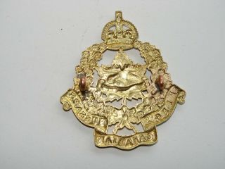 Canada Pre WW2 Cap Badge The King ' s Canadian Hussars 1925 - 1936 2