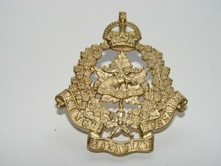 Canada Pre WW2 Cap Badge The King ' s Canadian Hussars 1925 - 1936 3