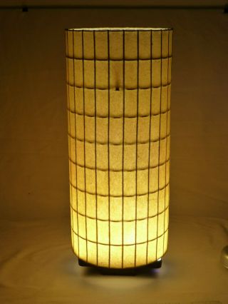 Vintage 1954 George Nelson Howard Miller 18 " Cylinder Bubble Lamp 817 736 W Box