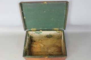 19TH C DOCUMENT OR STORAGE BOX IN GREAT GRUNGY ATTIC SURFACE 11