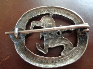 German HORSE DRIVER ' S BADGE 2 CLASS SILVER 1933 - 1936. 2