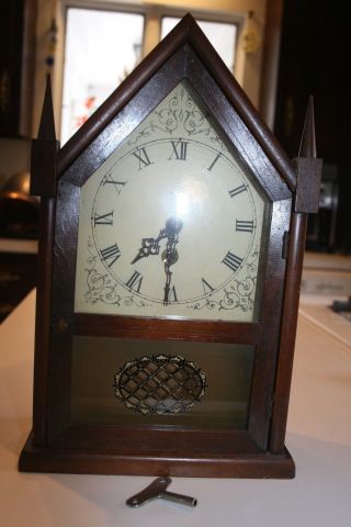 American Gothic Victorian Mantle Clock 2