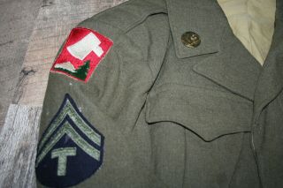 WW2 8th/70th Infantry Division Ike Jacket 3
