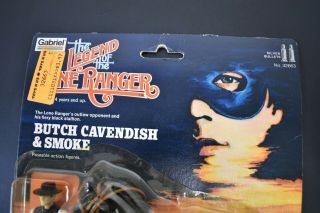 Legend of the Lone Ranger Butch Cavendish & Smoke Figure Open Gabriel 1981 10
