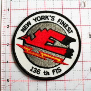 Usaf Patch 136th Fis 1980 