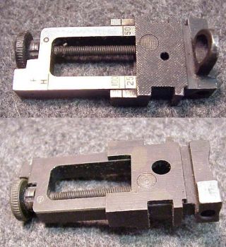 British Enfield Cal.  22 Trainer Rear Sight Assembly No 4 Style,  7