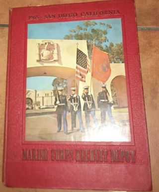 Marine Corps Recruit Depot San Diego,  Ca 7/27 - 9/24/1965 2nd Battalion,  256 Usmc