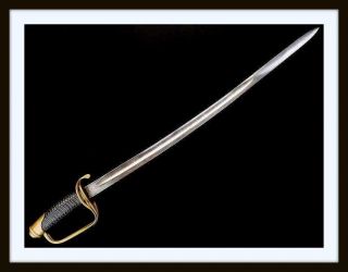 Rare American Civil War Confederate Foot Officer Sword By Boyle,  Gamble & Mcfee.