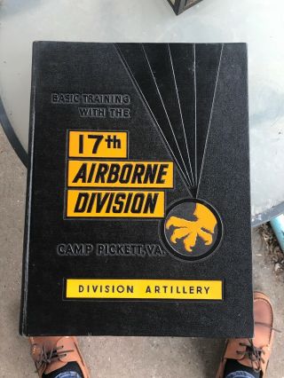 Us 17th Airborne Division Unit History Post Ww2 1949 Short Lived (b783