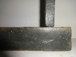 Flat/Sad/Tailors Iron - 18th Century Blacksmith Forged - AAFA - Primitive - Unusual 6