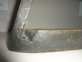 Flat/Sad/Tailors Iron - 18th Century Blacksmith Forged - AAFA - Primitive - Unusual 9