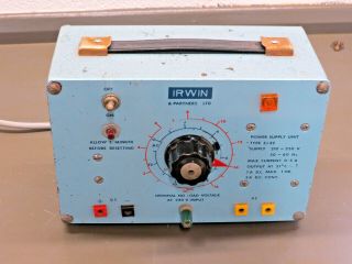 Irwin Type Ej 32 Variable Power Supply Unit - Vintage & Fully {physics}