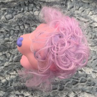 Vintage Shampoodle Pink Purple Poodle Puppy Dog Bath Toy 12 