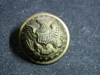 Civil War Us Federal Gs Staff Officer 22mm Brass Coat Button 1860s Extra Qual 