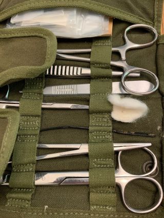 Surgical Instrument Kit Minor Surgery US 1947 - 1974 Korea Vietnam 9 - 577 - 650 3