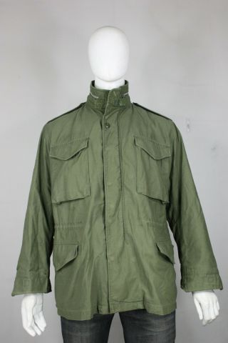 Vintage M65 Vietnam Field Jacket Medium Regular 1968 Rolane Sportswear 60 