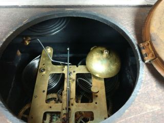 Antique Seth Thomas Adamantine Mantle Clock 1900 5