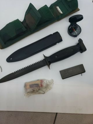Survival Knife M - 7s Military Bayonet Imperial Schrade Ec