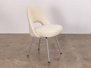 Eero Saarinen Executive Armless Desk Accent Chair For Knoll