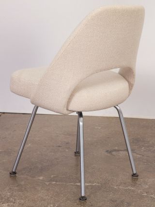 Eero Saarinen Executive Armless Desk Accent Chair for Knoll 5