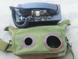 Vintage Ta - 312/pt Military Field Phone Radio