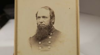 CDV Civil War Photo Of Union Soldier Officer 3 2