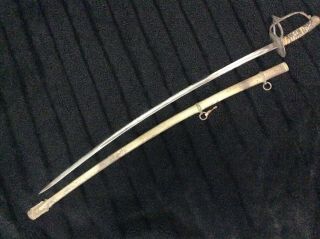 Model 1872 OFFICER CAVALRY PARADE SWORD with scabbard 5