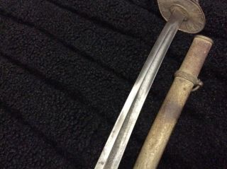 Model 1872 OFFICER CAVALRY PARADE SWORD with scabbard 8