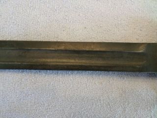Good 14 1/2 Inch Long U.  F.  H.  Military 1942 U.  S.  WWll Bayonet Knife 7