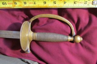 CIVIL WAR SWORD w/Scabbard AMES MFG NON COMMISSIONED OFFICER 1965 6