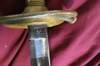 CIVIL WAR SWORD w/Scabbard AMES MFG NON COMMISSIONED OFFICER 1965 9
