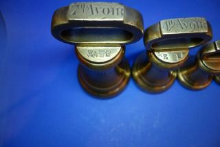ANTIQUE BELL WEIGHTS COUNTY OF NORTHAMPTON 1889 WEIGHTS & MEASURES INSPECTOR 7