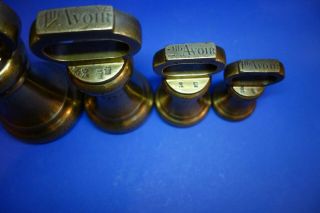ANTIQUE BELL WEIGHTS COUNTY OF NORTHAMPTON 1889 WEIGHTS & MEASURES INSPECTOR 8