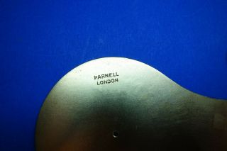 ANTIQUE POSTAL SCALES HALL`S PATENT PARNELL GILDED ENGRAVED PESE LETTRE BALANCE 3