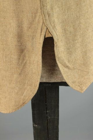 Vtg Men ' s WWI 1910s US Army Wool Henley Pullover Uniform Shirt Sz M WW1 6914 9