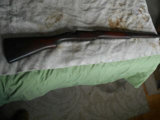 Ww1 British P - 14 Enfield Rifle Stock W Volley Sight Disk Wood