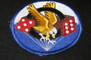 Wwii Us Army 506th Parachute Inf Regiment Patch Blue Light No Glow