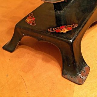 Antique Sewing Machine - Germany Casige Hand Crank Childs Toy Little Red Riding 4