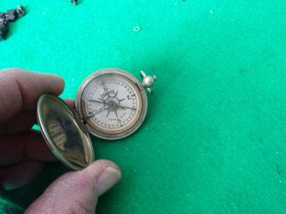 Wwi Us 1918 Engineer Pocket Compass Usanite 1918 By Taylor Of Rochester